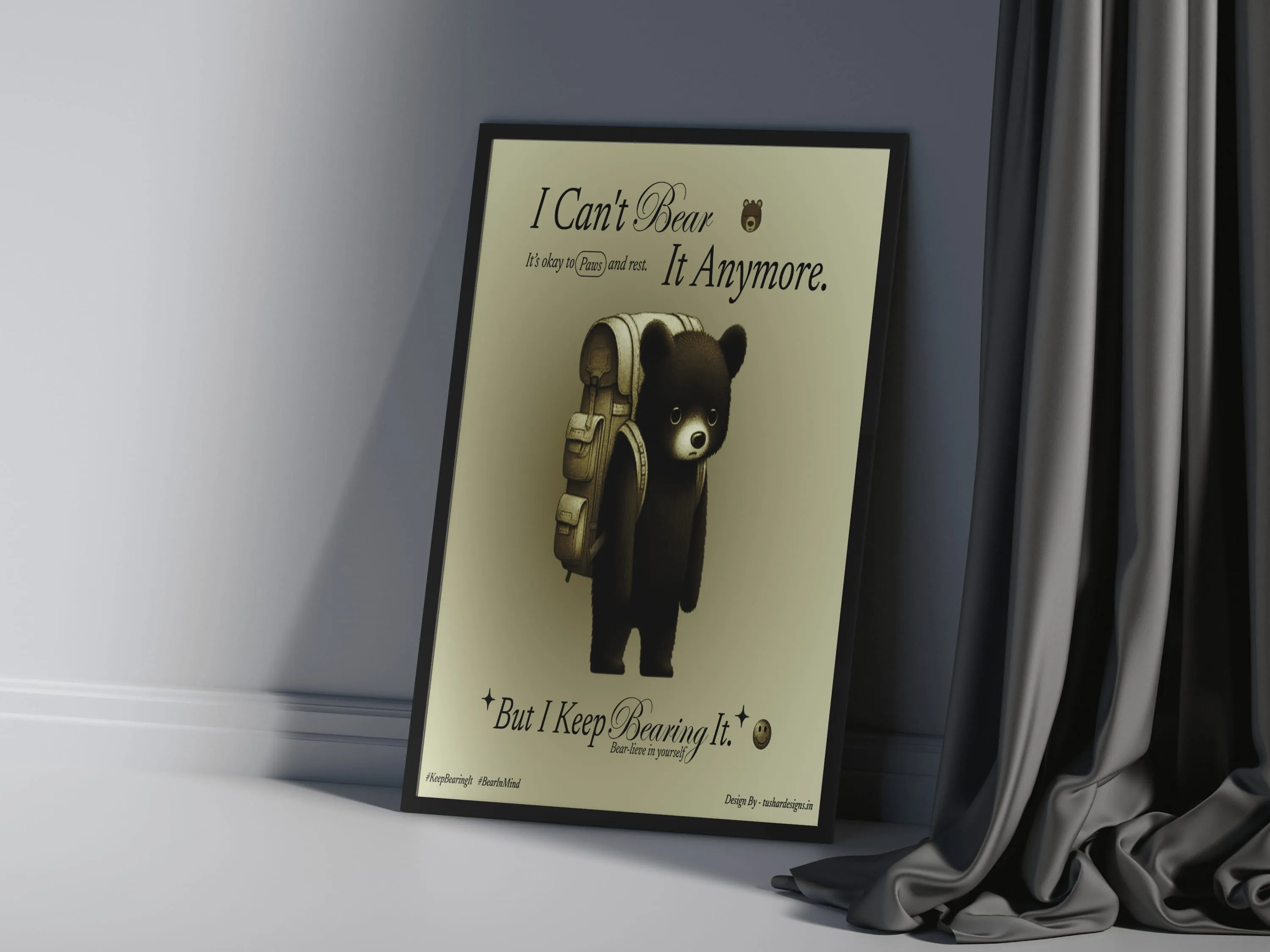 mockup for poster