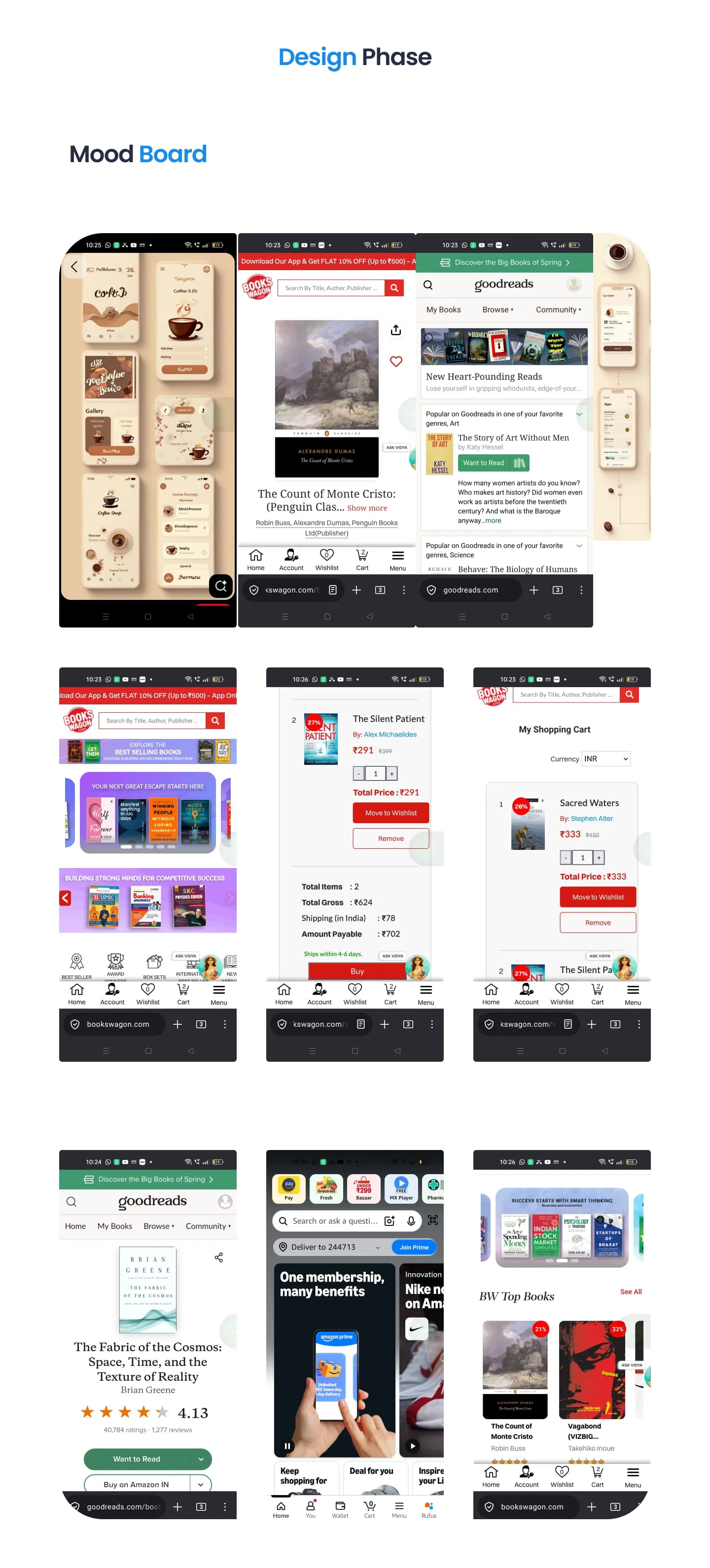 homepage of the project